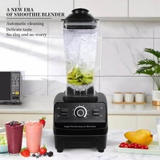 3200W Commercial Blender 2L 2Jug Smoothie Maker Food Fruit Optimum Mixer Grinder — image 4