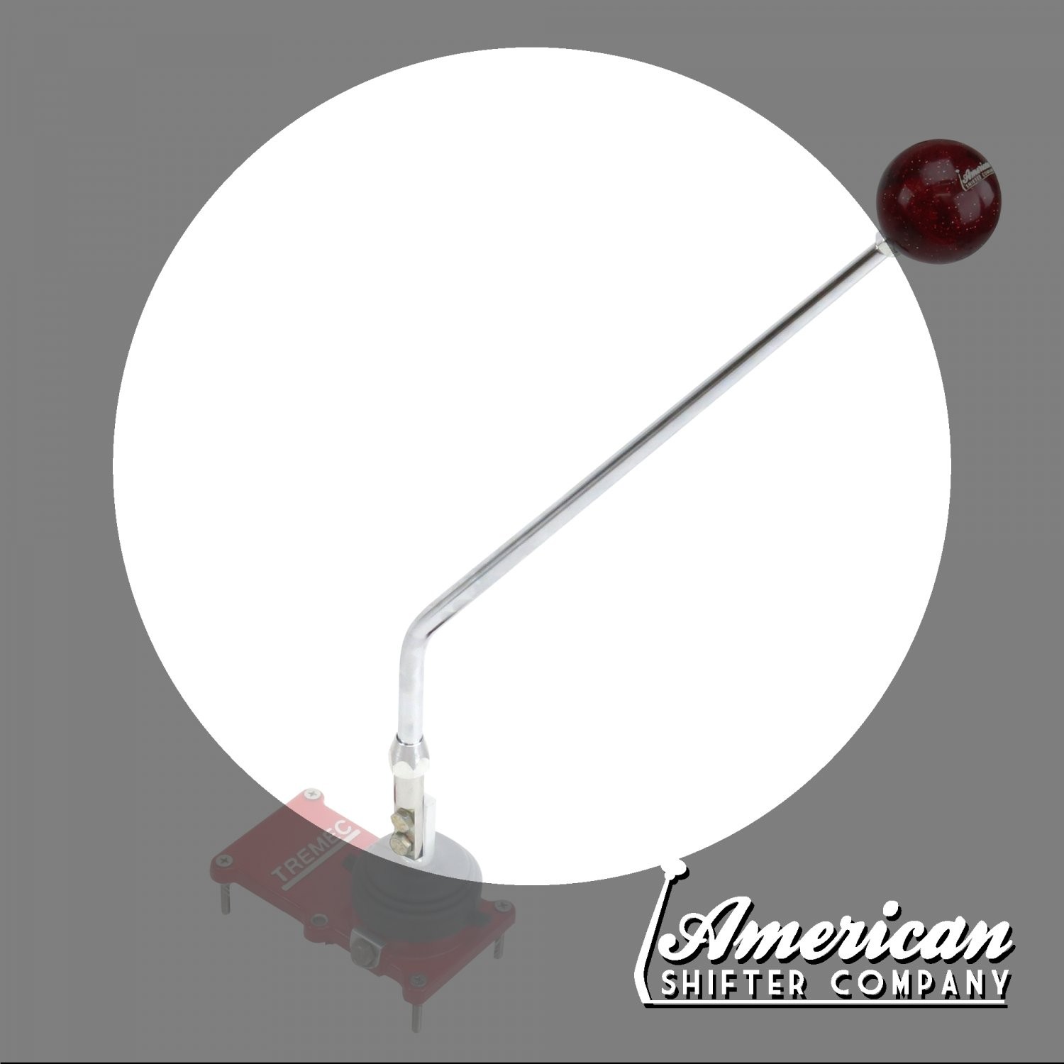 Chrome 23" Single Bend Shift Arm Fits TKO Magnum Tremec 5 6 Speed Hot Rod Truck 