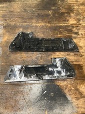 Vintage Lead Toy Soldier Mold  2 WW1 Battleships   1930s 2 Piece RARE Antique