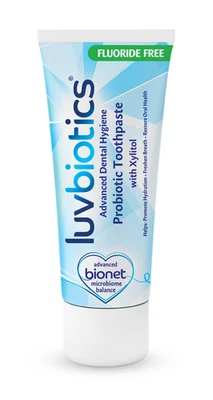 Luvbiotics Probiotic Fluoride Free Toothpaste with Xylitol - 75 ml