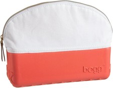 NWT Beauty and the Bogg Bag - Coral Makeup Bag - 9x7x3 Waterproof Pouch