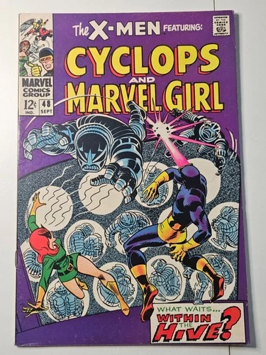 Vintage 1968 The Uncanny X-Men #48 Marvel Silver Age 1st Appearance of Computo