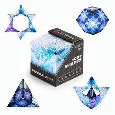 Shashibo DODECA Magnetic Puzzle Cube, Stress Relief Fidget Toy