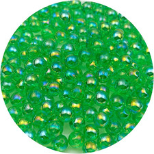 2000 Pcs 4Mm Acrylic round Beads AB Colors Craft Beads round Spacer Beads with H