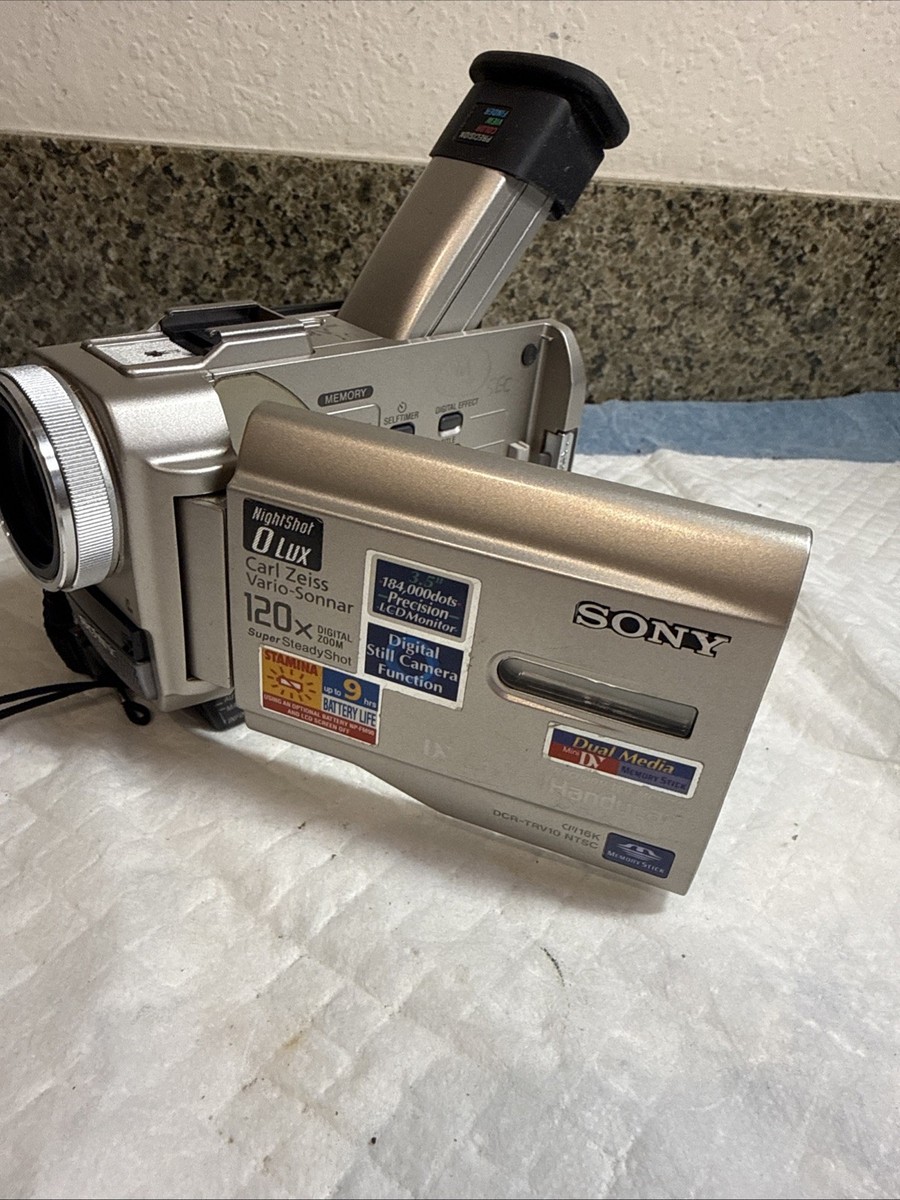 Sony DCR-TRV10 Camcorder - Silver for sale online | eBay