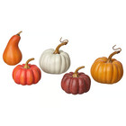 IKEA HÖSTAGILLE Decoration Pumpkin, Set of 5, Mixed Colors (206.003.55) NEW