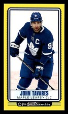 2021-22 O-Pee-Chee #P-8 John Tavares Premier-Tallboys-Yellow-Border