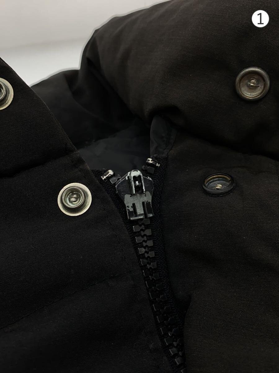 Schott Down Jacket, Large, Nylon, Black - image 7