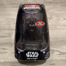 2005 Hasbro Star Wars Titanium Series Darth Vader 3.75 Die Cast Figure New