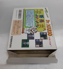 Dr.MARIO Dr.MARIO FC Famicom Family Computer Game Software Box and Instructions