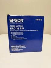 Epson ERC-38 B/R Cash Register Ribbon Cartridges 10PCS