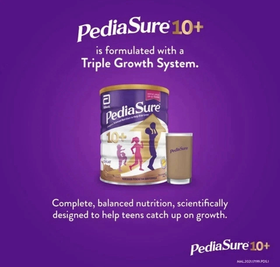 Abbott PediaSure Complete Nutrition Growth 1-10 Years Chocolate 1 X 850g - Image 2 of 4