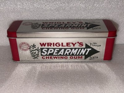 Wrigley s Spearmint Chewing Gum Dose Blech