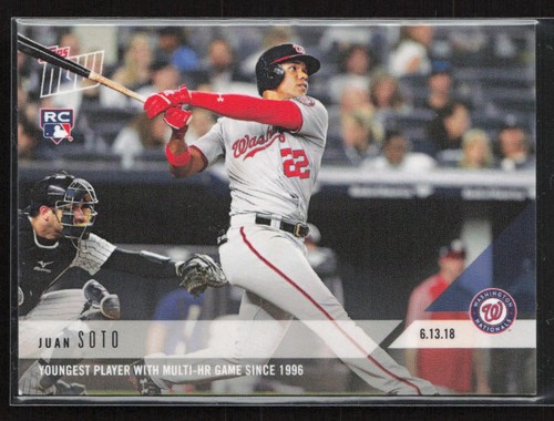 2018 Topps Now 322 Juan Soto