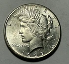 1927 PEACE DOLLAR BU