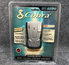 Cobra XRS 9300 11-Band Radar Laser Detector LaserEye 360 Detection