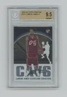 2003-04 Topps Pristine #101 LeBron James Rookie RC BGS 9 with 3 9.5s!