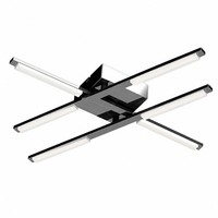 Eglo LED Deckenleuchte Wandlampe Vattaro Chrom 6 X 4,5W 2880Lm Warmweiß 3000K
