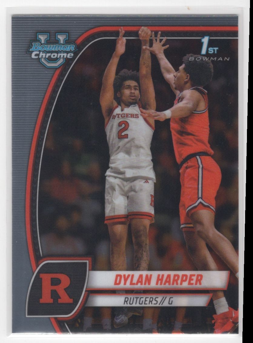 #22 Dylan Harper 2024-25 Bowman University Chrome ^