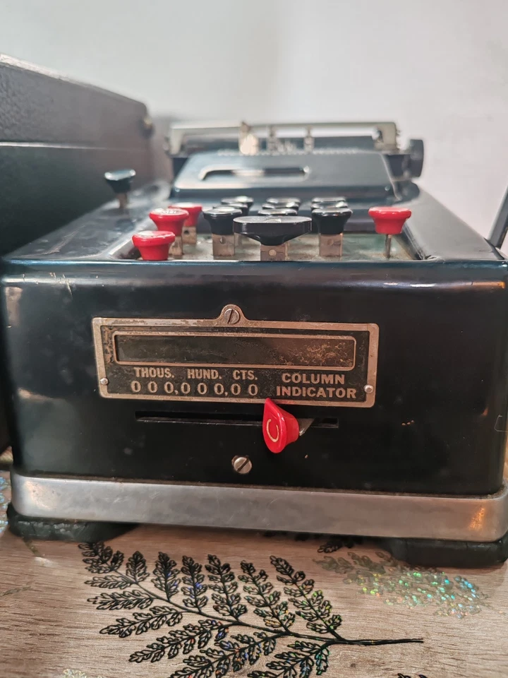 ANCIENNE MACHINE A CALCULER Remigton Rand  U.S.A A Saisir  - Photo 4/4