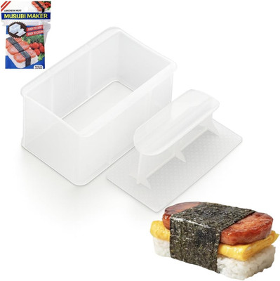 Japanese Sushi Rice Cake Musubi Press Mold Maker Hawaii Luncheon Onigiri Meat 