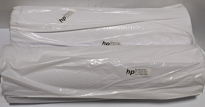 2 Pack HP Wide Format Paper Color Pro Bond 24'' x 500' White 3'' Core Rolls V0D58A
