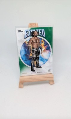 Xavier Woods 2025 WWE Exalted /50 Topps
