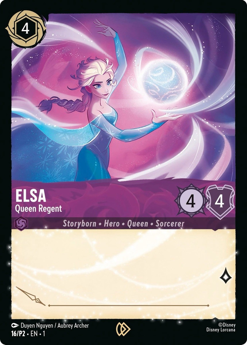 Elsa - Queen Regent Lorcana TCG PROMO 16/P2 -EN-1 - Disney