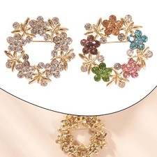 Lively and Stylish Zinc Alloy Butterfly Brooch Perfect Addition to Attire