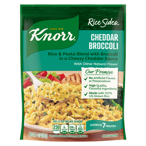 Knorr Rice Sides Cheddar Broccoli 3 Pack - Picture 2 of 2