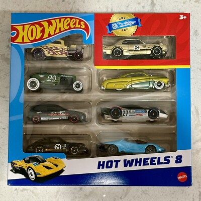 2024 Hot Wheels Multi-pack 8 Pack with Porsche Lamborghini Honda Civic  & More