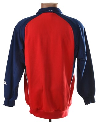 BAYERN MUNICH 2000/2001 FOOTBALL TRACK JACKET ADIDAS SIZE XL BOYS