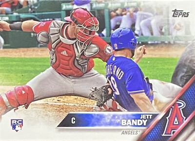 2016 Topps Update Series RC #US24 Jett Bandy Los Angeles Angeles ...
