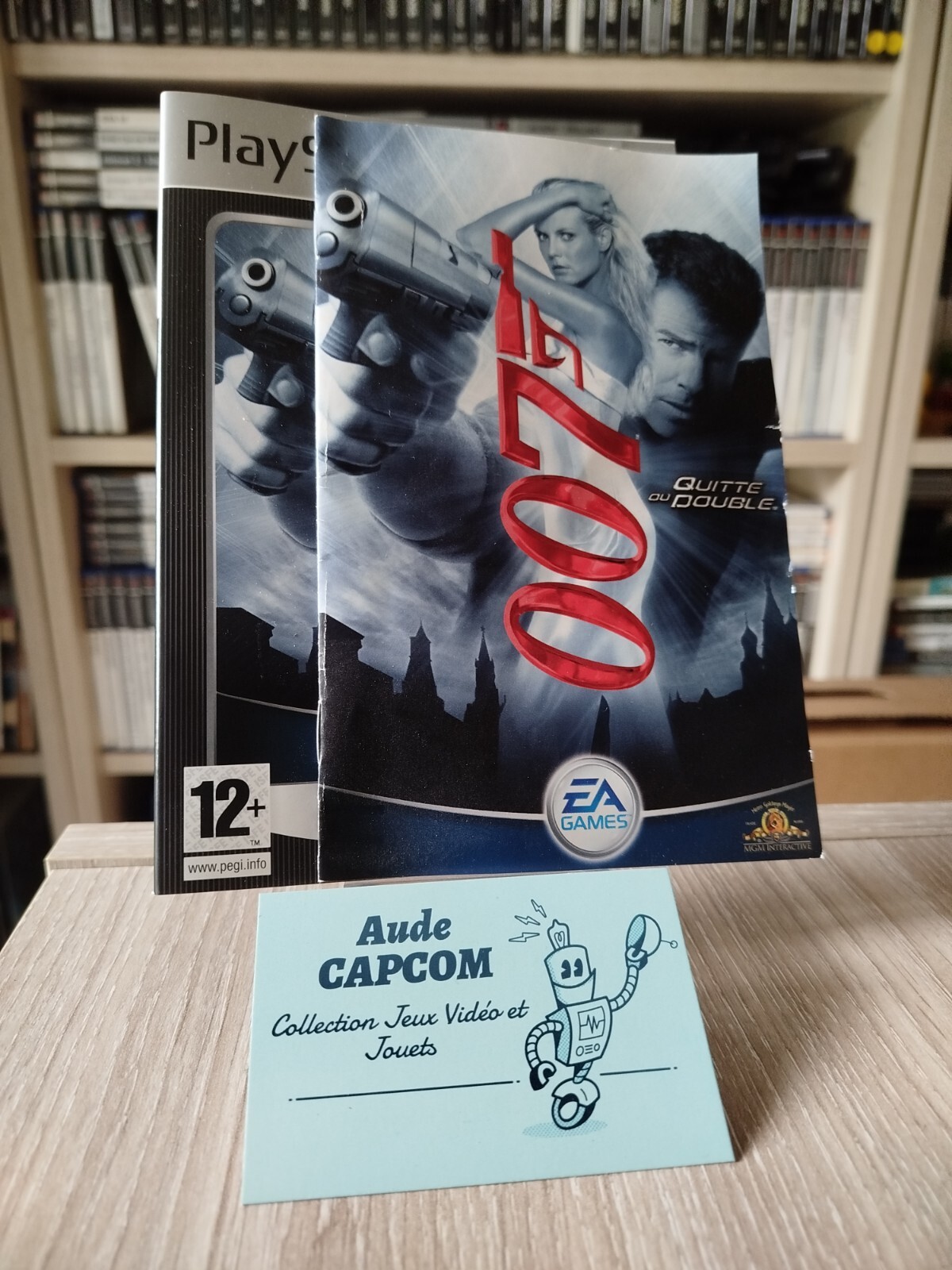 Playstation 2 PS2 [Jaquette + Notice] 007 : Quitte Ou Double PAL FR 