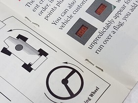 Super Sprint Tengen Authentic Original NES Nintendo Manual Only