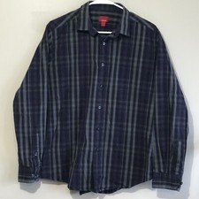 Alfani Dress Shirt Men  s Size L Button Down