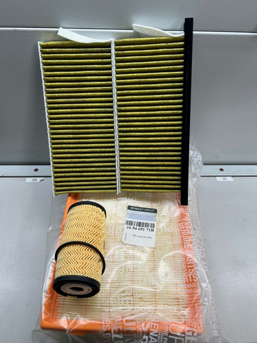 Genuine Renault Master Oil Air + Pollen Filter kit - Picture 2 of 2
