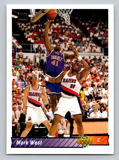 1992-93 Upper Deck Mark West #306 Phoenix Suns