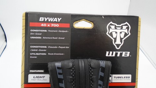 Byway 40 x 700 TCS Light/Fast Rolling 120tpi Dual DNA SG2 tire - Picture 4 of 4