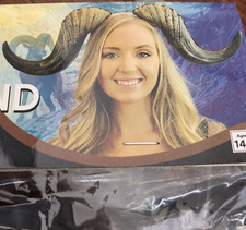 Mystic Ram Horn Headband Halloween Costume Headpiece Rams Beast Twisted Cosplay