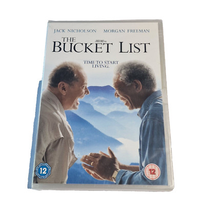 The Bucket List DVD Jack Nicholson, 2007 Region 2 Warner Bros Z1Y29444