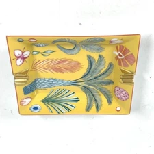 HERMES Index-Palmalm Ashtray Pottery yellow Unused
