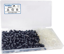 Safety Eyes for Amigurumi Crochet 8Mm 5/16" 100Pcs - Doll Stuffed Animal Eyes w