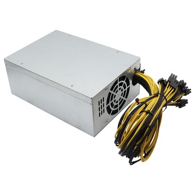 2000W PSU 80+ PLUS Power Supplies for Bitmain Antminer S9 S7 L3 BTC LTC Mining