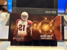 2005 Playoff Contenders Rookie Round Up Football Card #8 Antrel Rolle /450