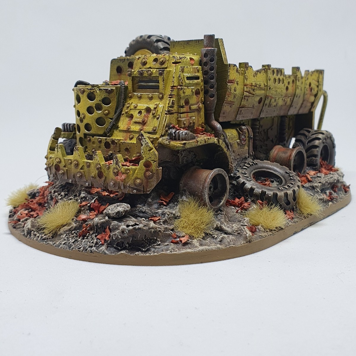 Ork Orc Tooth Ratt'la Trukk Truck Looted Wagon wasteland Terrain