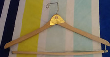 Vintage Rubenseins Bros New Orleans Wooden Suit Hanger 18" With Trouser Rod