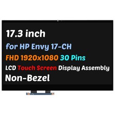 17.3" HP Envy 17-CH 17T-CH100 17m-ch1013dx FHD LCD TouchScreen Display Assembly