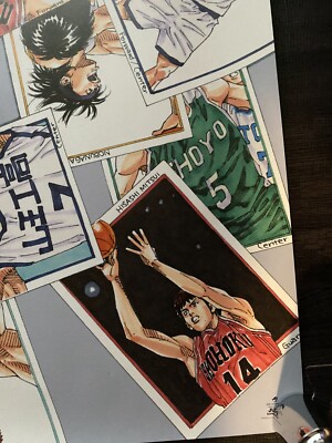 SLAM DUNK Original Art Poster B2 20x28in Weekly Jump 50th Expo