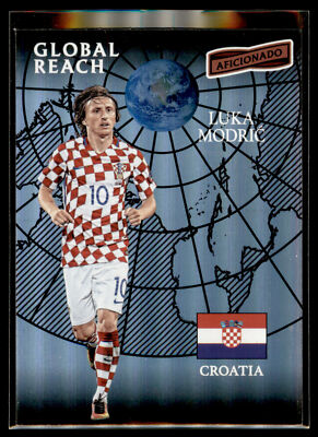 2016-17 Panini Aficionado Global Reach #162 Luka Modric Croatia SP